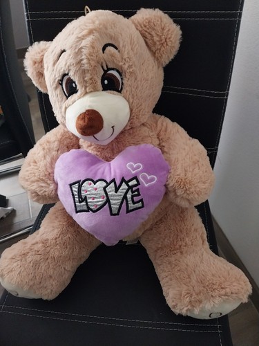 Kuscheltier bär mit - bär, herz