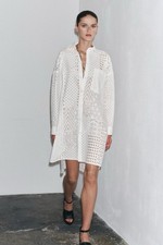 Zara Kleid Hemdblusenkleid