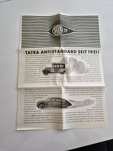 Tatra 1934 1936 prospekt - 77, 1934-1936