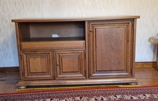 Vintage Fernseh-Schrank Eicherustikal