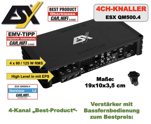 Esx qm500 kanal digital - 4-kanal,