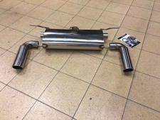 Edelstahl Endschalldämpfer