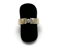 585/- 14kt Gold Ring, Diamant