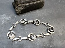 Karl Laine Designer  Armband 925 Silber  Bergkristall Vintage TOP