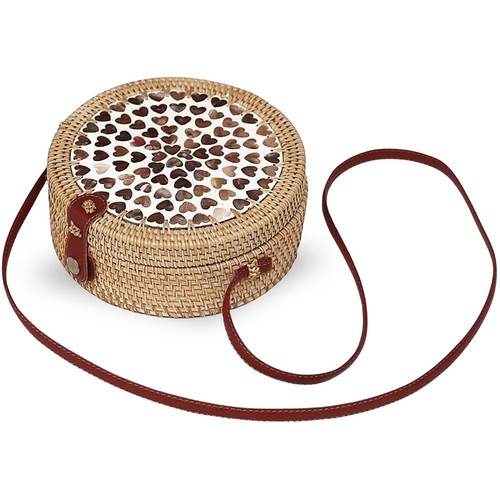 Handtasche rotunde korb - handtasche,
