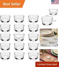 Teelichtgläser Set, Teelicht