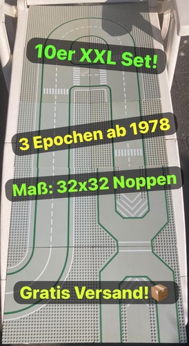 Lego city straßenplatten - 10,