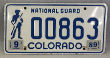 Colorado National Guard 1989