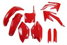 Kunststoff Verkleidung Kit Honda CRF 450 R 2008 Rot Ufo Plast FULL