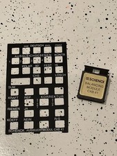 Schenck Modul HP 82500B-E57 für HP 41CV inkl Schablone - RARITÄT !