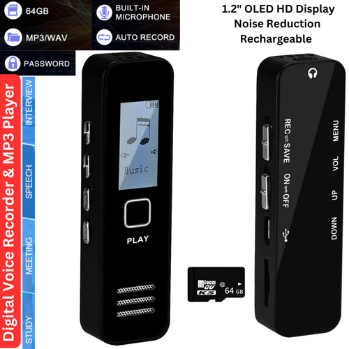 Mini digital voice - digital, recorder