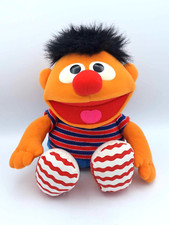 Kitzel mich Ernie Sesamstraße Plüsch TYCO von 1996 - Sprachfunktion defekt 38cm
