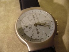 Klassiker GWC Audi RS Quattro Vintage Stahl Sport Chronograph Valjoux 7750 Race