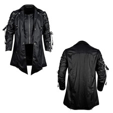 Herren schwarzer echtleder - herren,