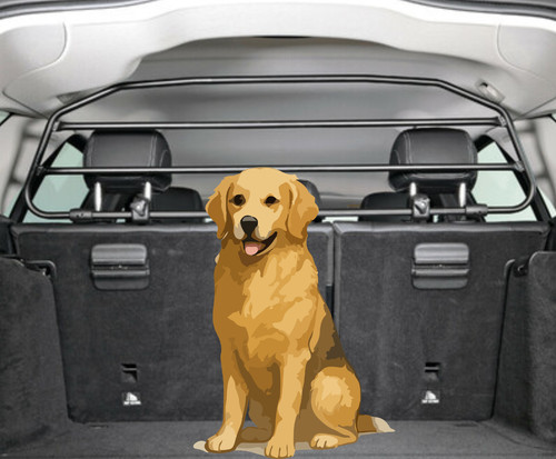Nordrive trennwand für hunde - nordrive,