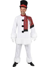 Schnee Mann Kostüm Anzug