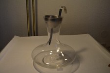 Eisch Wein Dekanter Karaffe mit Leopold Trichter und Sieb