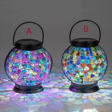 Laterne Mosaik 18 cm Metall