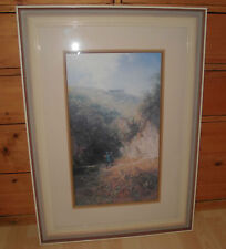 wand bild druck alt gerahmt holz rahmen wandbild alm uniform maid top deko 72x52