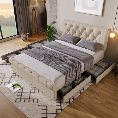 Polsterbett doppelbett 140x200 - polsterbett,