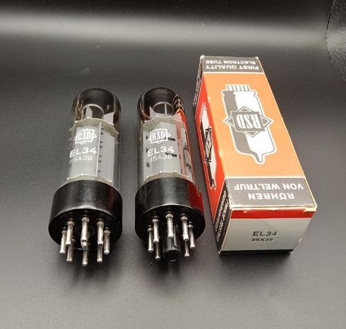 Ventilpaar el34 6ca7 rsd - 6ca7,
