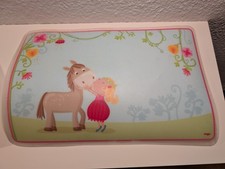 HABA Platzset – Mädchen mit Pferd – waschbar & rutschfest – Kinder Essunterlage