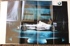 BMW.WilliamsF1 Team Poster FW22 "Der Wagen, die Piloten, die Termine" 84 x 59 cm