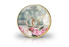 2 Euro vergoldet Hochzeit I