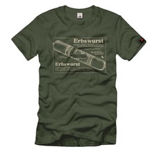 Erbswurst Erbsensuppe Eiserne Ration Suppe EPA Plakat Werbung T-Shirt#36783