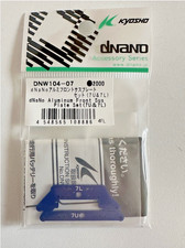 Kyosho Dnano - DNW104-07 Aluminum Front Sus Plate 7U 7L Blue / Tuning NEW NIB