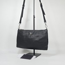 Prada Vitello Daino Silberne