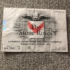 Stone Roses ticket Royal Court