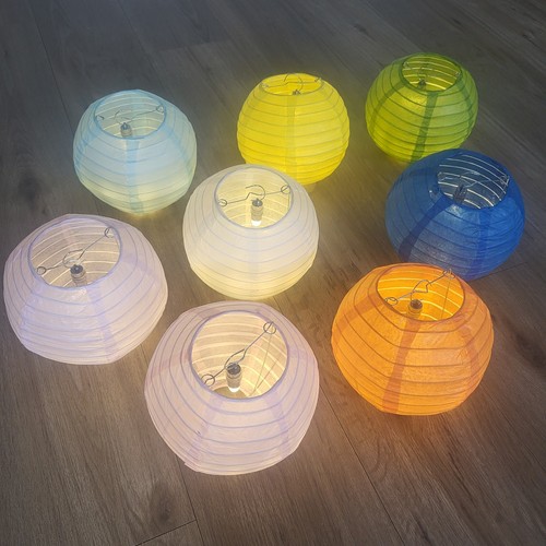 8er set papierlaternen mit - 8er-set,