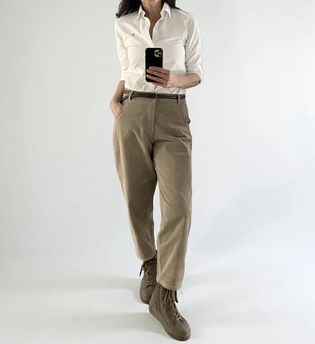Cordhose beige naiif damen - cordhose, gr