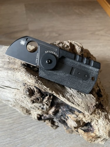 Spyderco dog tag folder - dog,