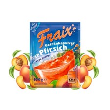 FRAIX Getränkepulver Pfirsich 25er Pack (25 x 100g) Vorteilspack Instantpulver