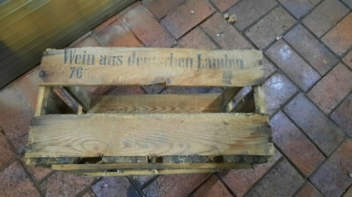 Holzkiste wein aus - holzkiste,