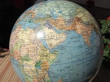 Columbus Schreibtisch - Globus