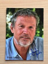 Hansi Kraus - Autogrammkarte original signiert - S9259