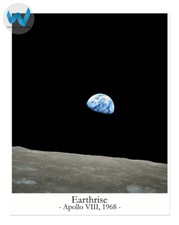 Earthrise Apollo VIII 1968 -