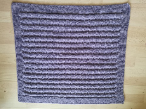 Babydecke handarbeit x 75 - babydecke,
