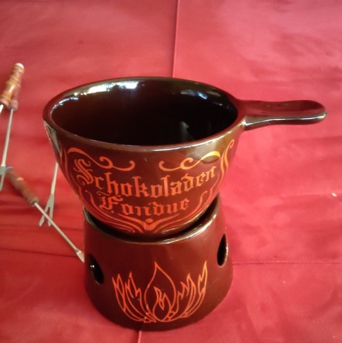 Schokoladenfondue chocolatiere - schokoladenfondue,
