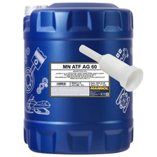 Getriebeöl MANNOL ATF AG60 Automatic 10 Liter inkl. Ausgießer für Audi BMW VW