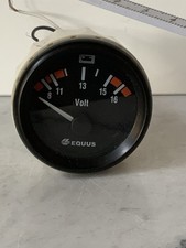 Volt Equus Oldtimer Rennwagen Gauge Sandler Cockpit Instrument