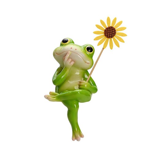 Froschfiguren aus kunstharz - froschfiguren,