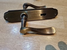 7 Stück BESCHLÄGE, TÜRKLINKEN, von PORTAS.  6 X Wohnungstüren,  1 X Eingangstür