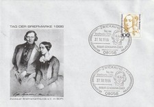 Sonderumschlag "Tag der Sachsen in Zwickau 1996" Robert Schumann