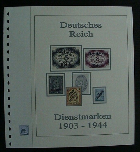 Deutsches reich dienstmarken - reich,