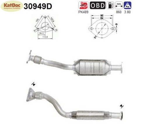 Katalysator renault scenic - katalysator,