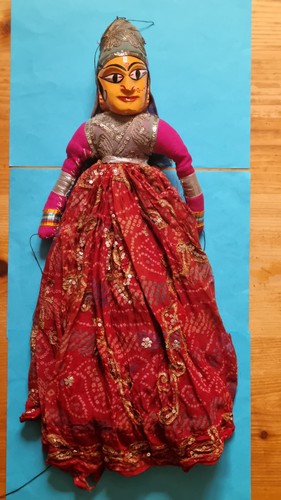 Trachten puppe aus - aus, indien